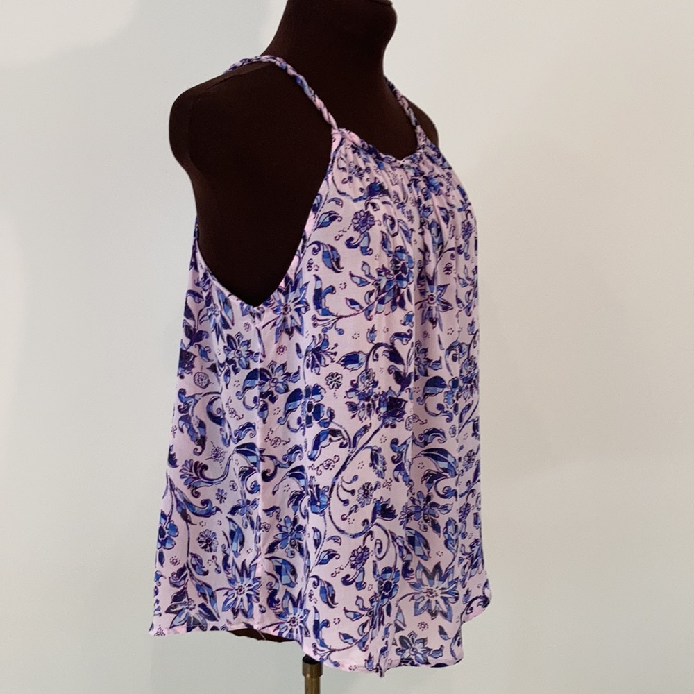 Gap blouse tank twisted straps medium - Picture 5 of 11